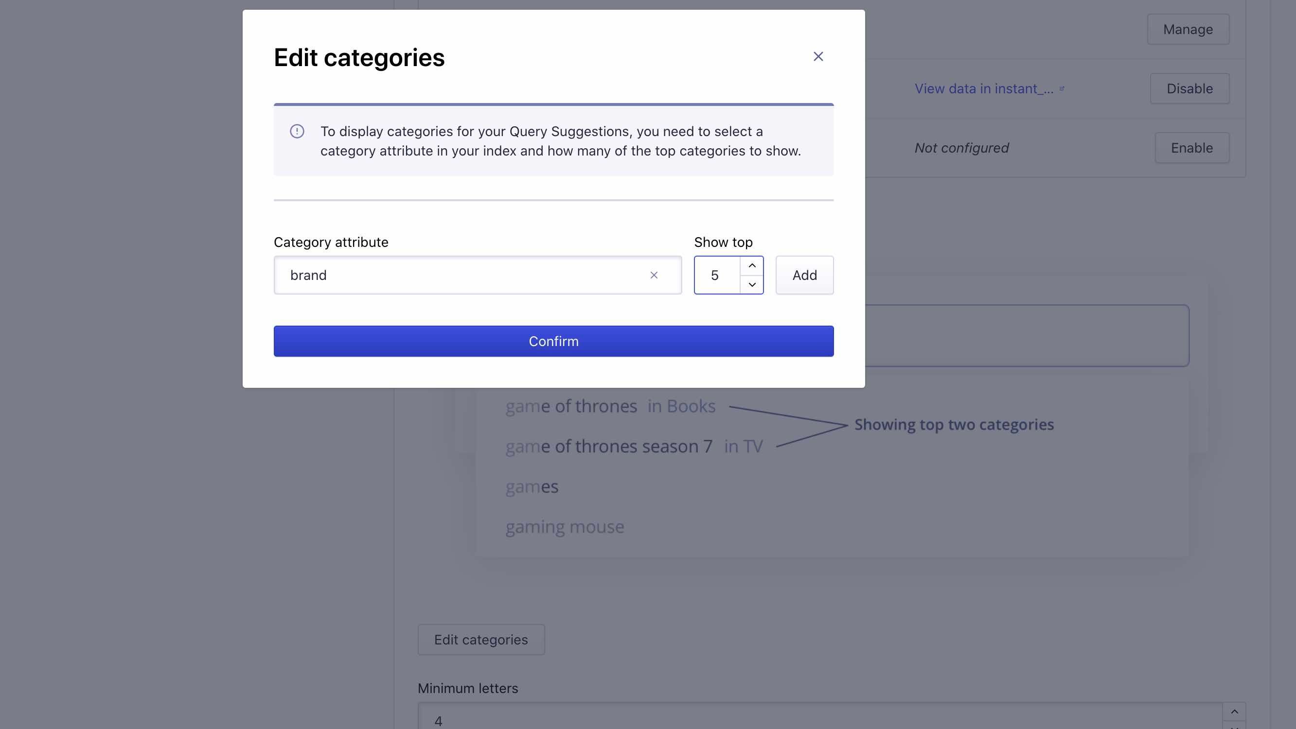 Qs categories